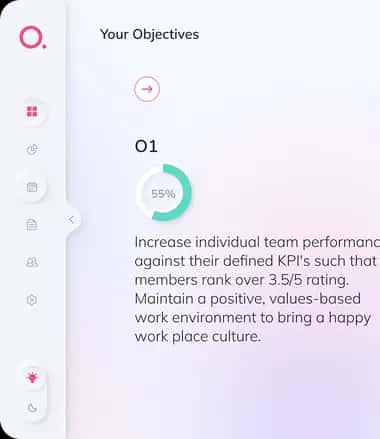 EHR dashboard designed by Koru