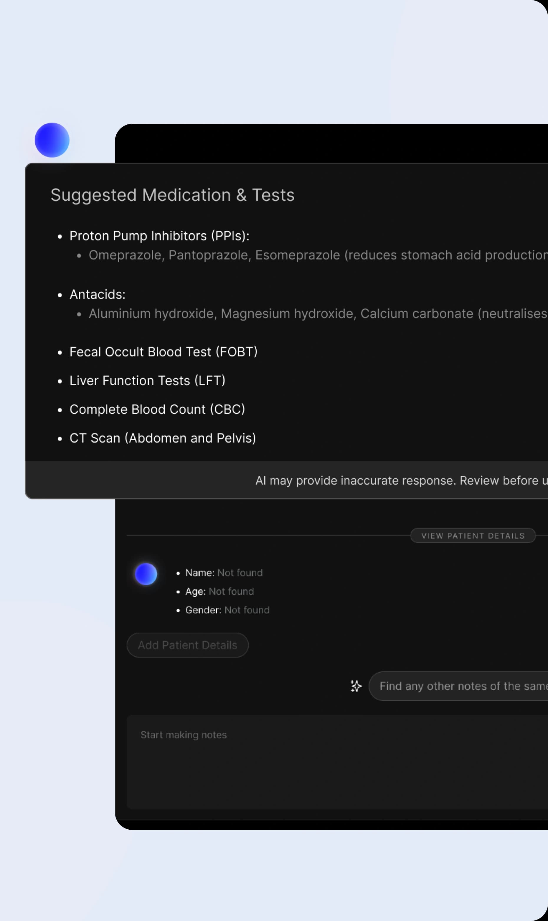 Generative AI Mockup